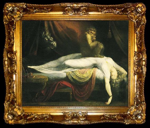 framed  Henry Fuseli The Nightmare, ta009-2